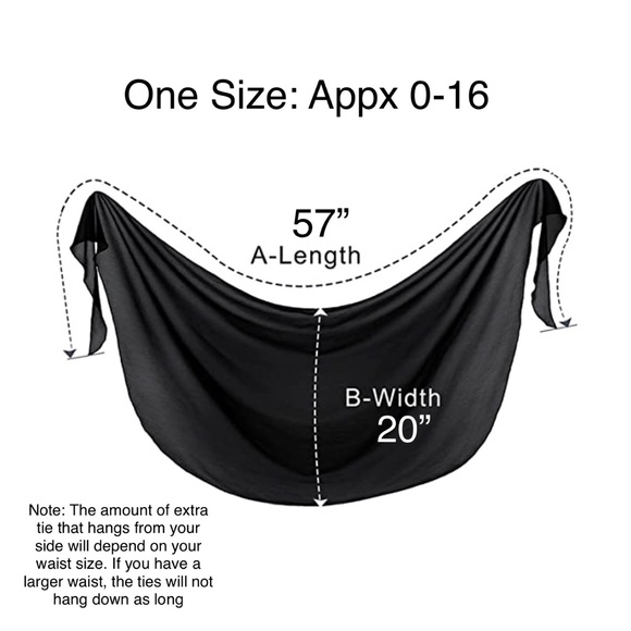 Sexy Black Sarong Wrap Swimsuit Coverup - Picture 16 of 16